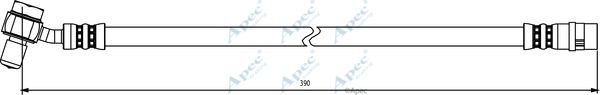 APEC BRAKING Тормозной шланг HOS3871